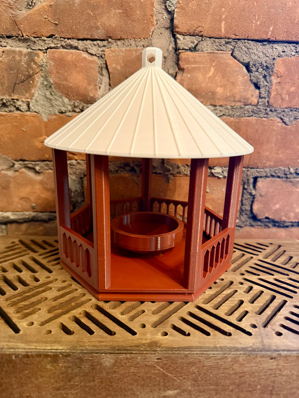 Hexagonal Hanging Bird Feeder