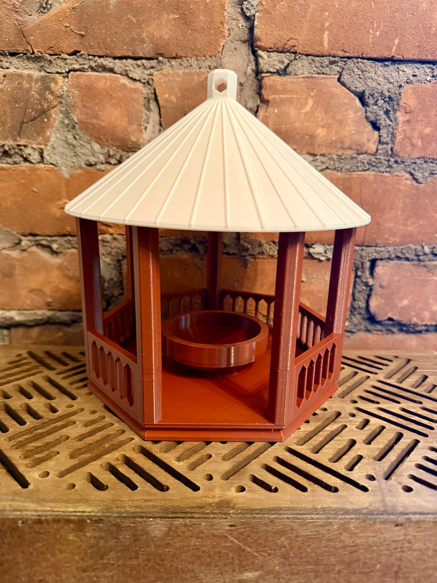 Hexagonal Hanging Bird Feeder